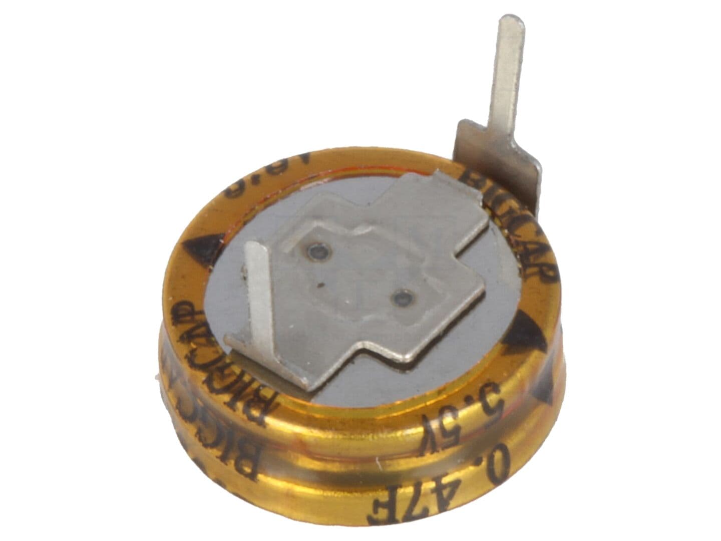 Supercondensator THT 0,47F 5,5VDC - BIGCAP