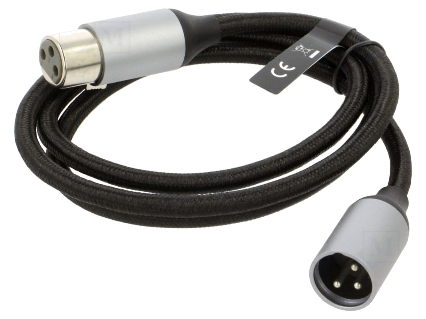 Cablu XLR VENTION 3 pini masculin-feminin 1m textil BKHHF