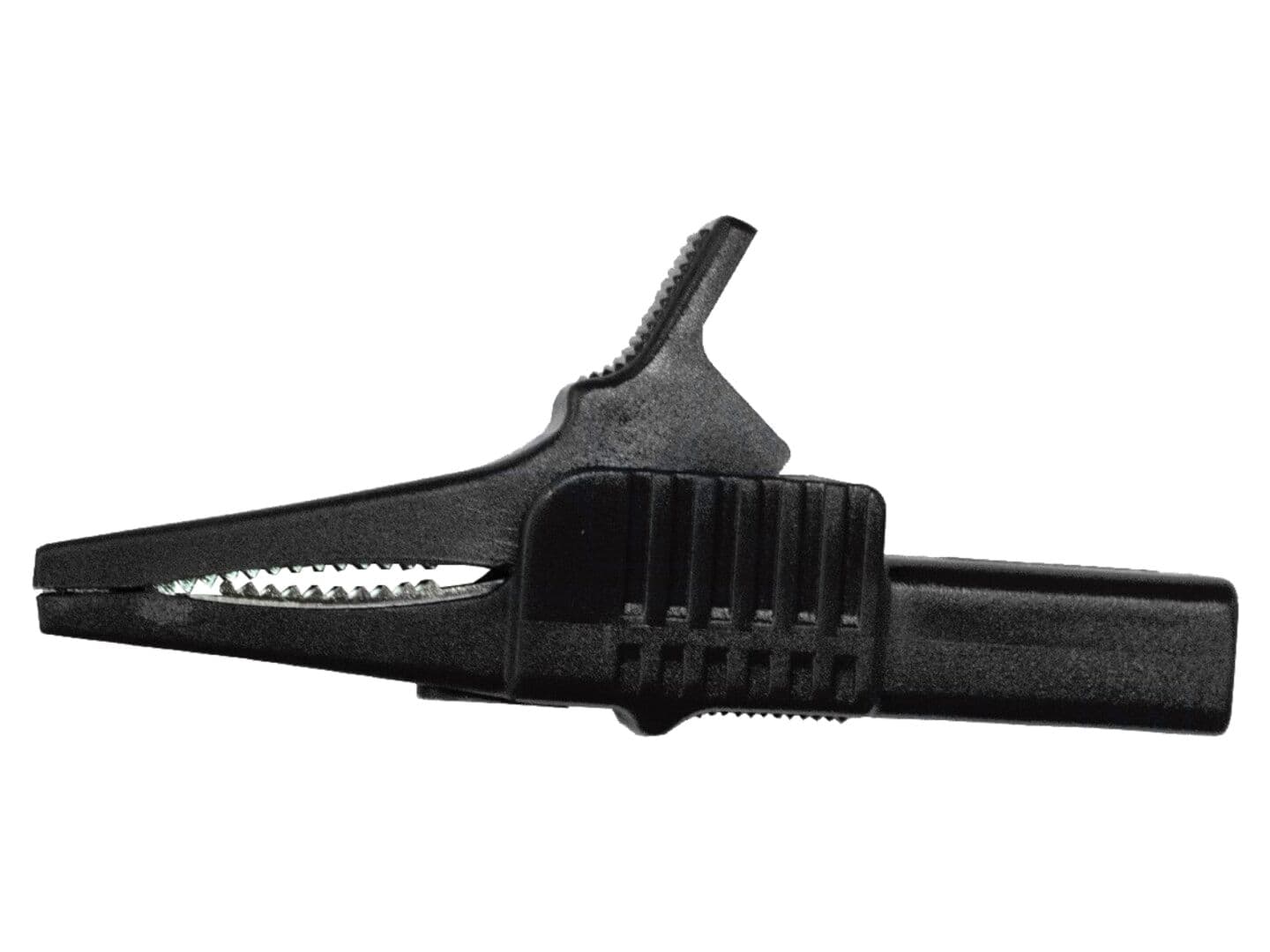 Bornă crocodil 30A 1kV neagră - MUELLER ELECTRIC