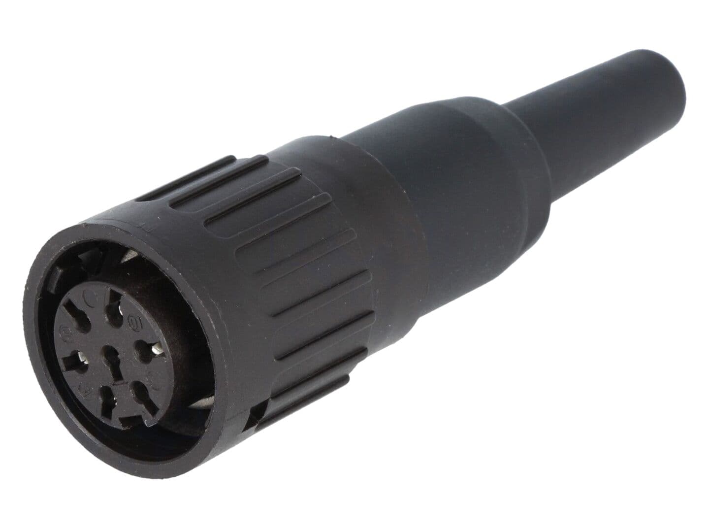 Conector DIN mamă 7 pini 360°