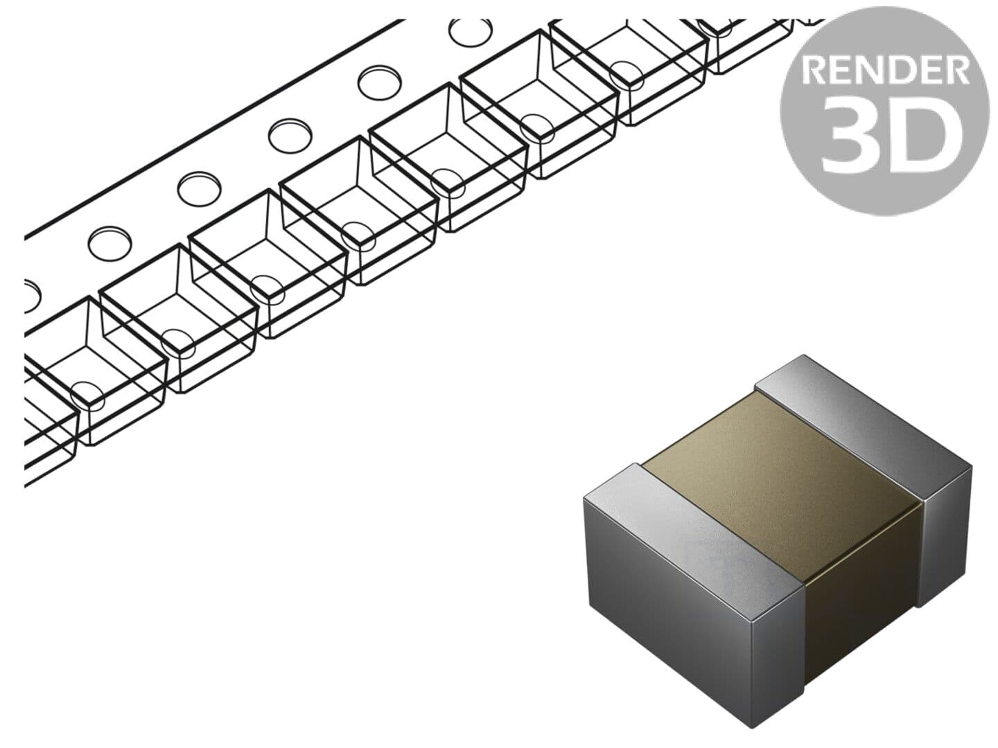 Condensator ceramic MLCC 220nF 50V SMD KEMET - X7R ±10%