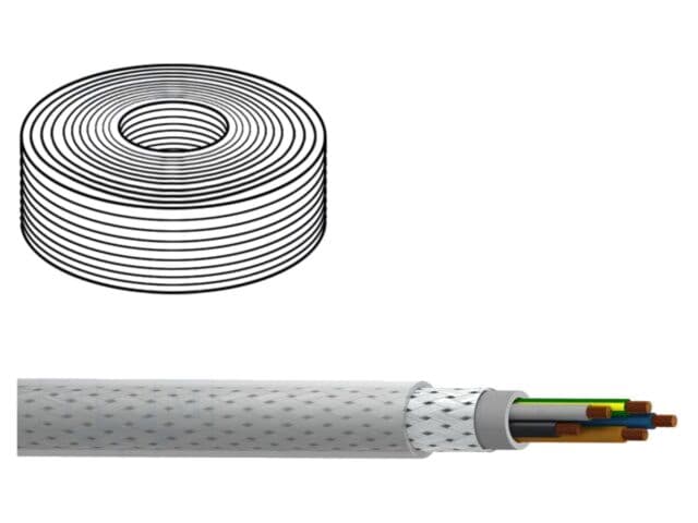 Cablu MACHFLEX PVC Transparent 3G0,75mm2 300V/500V