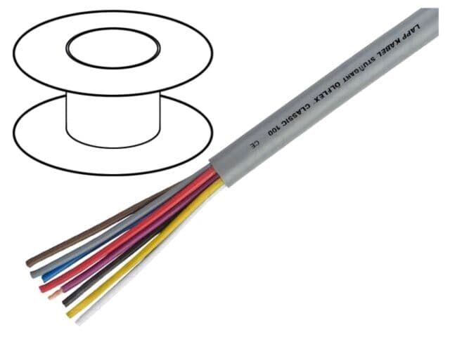 Cablu ÖLFLEX Classic 100 3x0,75mm2 neecranat, 300V/500V