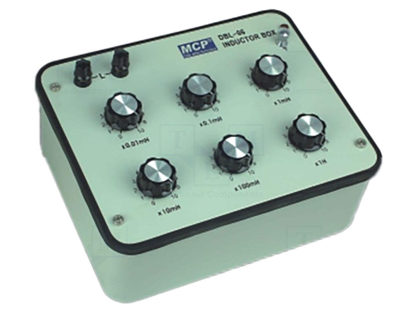 Decadică inductivă MCP DBL-06 - 0,01mH până la H, 6 intervale