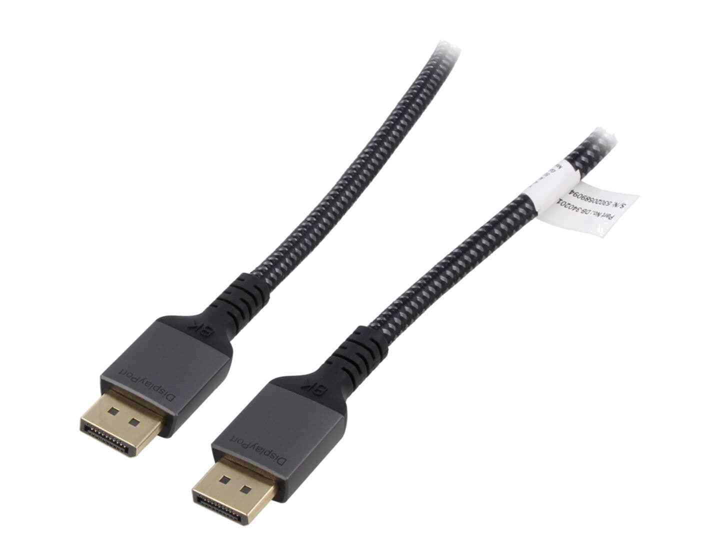 Cablu DisplayPort 1.4,HDCP 2.2 textilă 3m negru