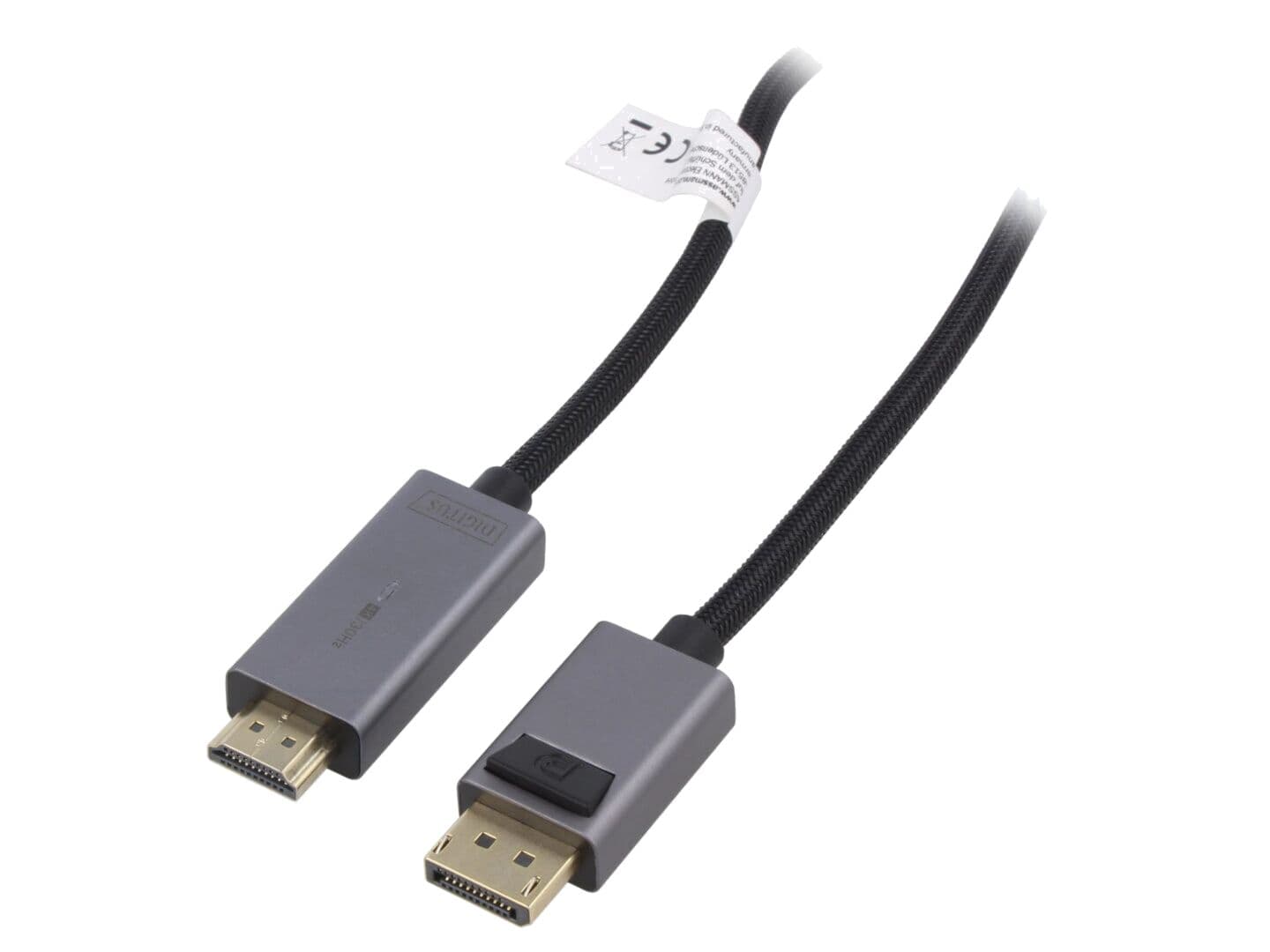 Cablu DisplayPort-HDMI 1,8m, 4K UHD 2160p