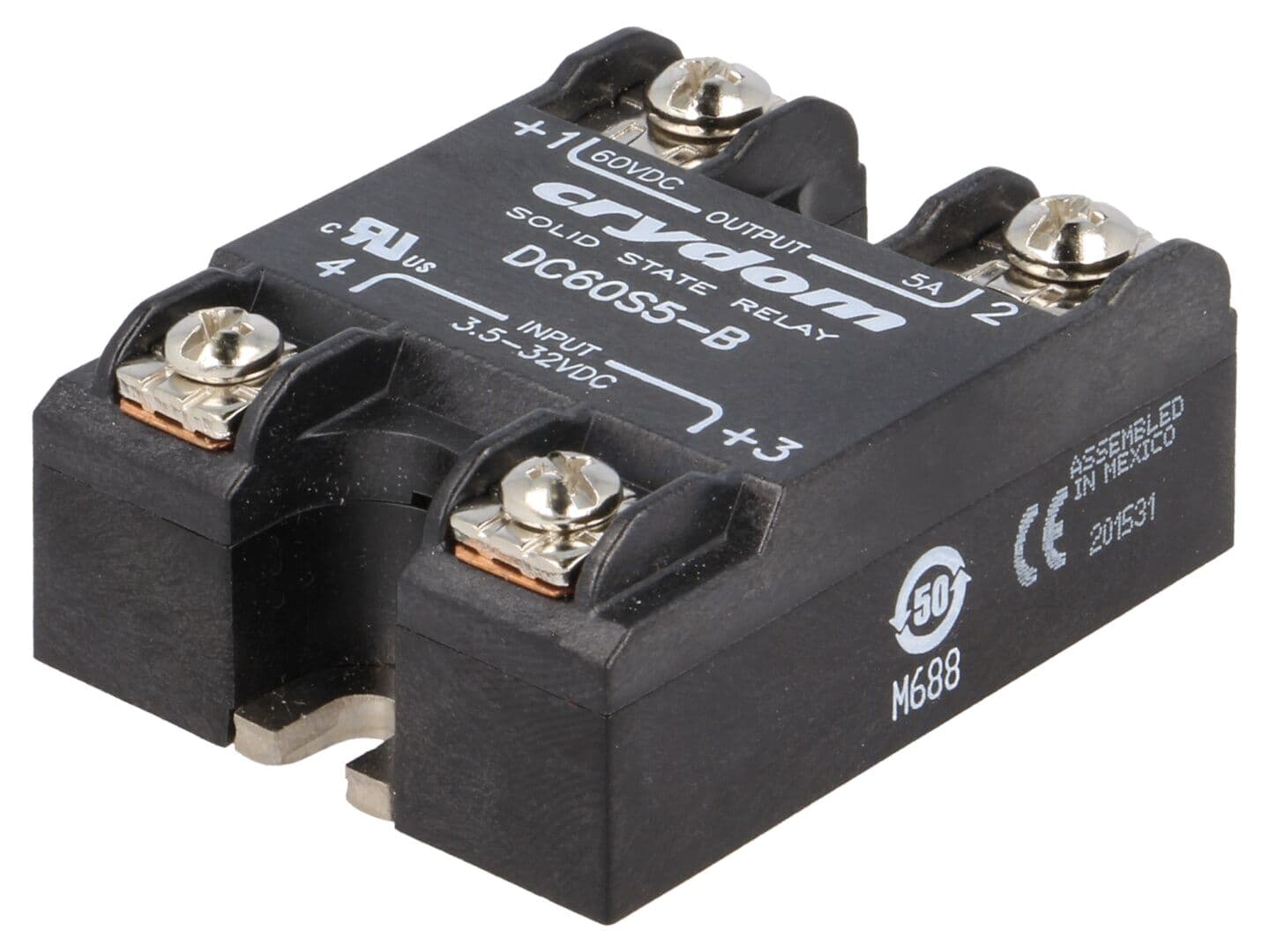 Releu semiconductor DC, 5A, tensiune control 3,5–32VDC