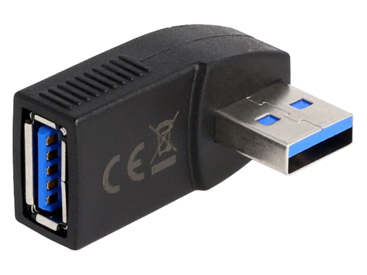 Cablu adaptor USB 3.0 USB A 270°