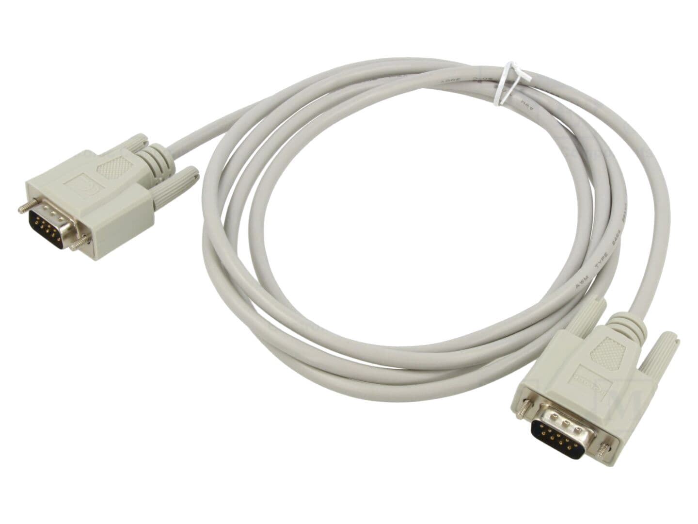Cablu D-Sub 9pin 2m bej - Conectare fiabilă pentru echipamente electronice