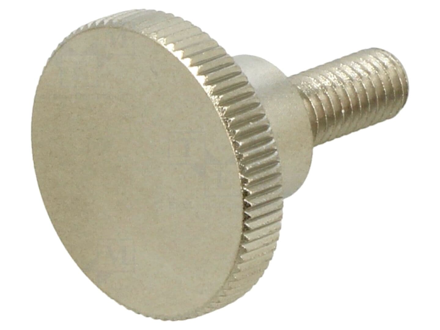 Buton de reglare Ø20 mm, filet exterior M5, moletat
