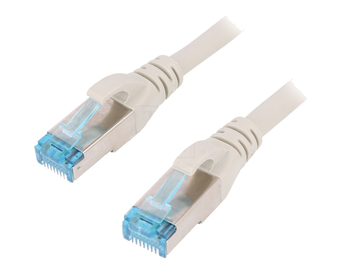 Patch cord F/UTP Cat 5e RJ45, 0.5m, ecranat, litat