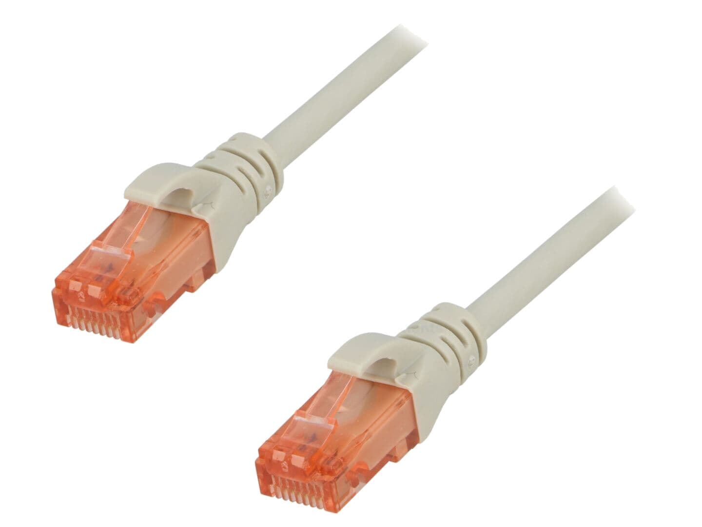 Patch cord U/UTP Cat 6 RJ45, 2.5m, litat, Cu - DIGITUS
