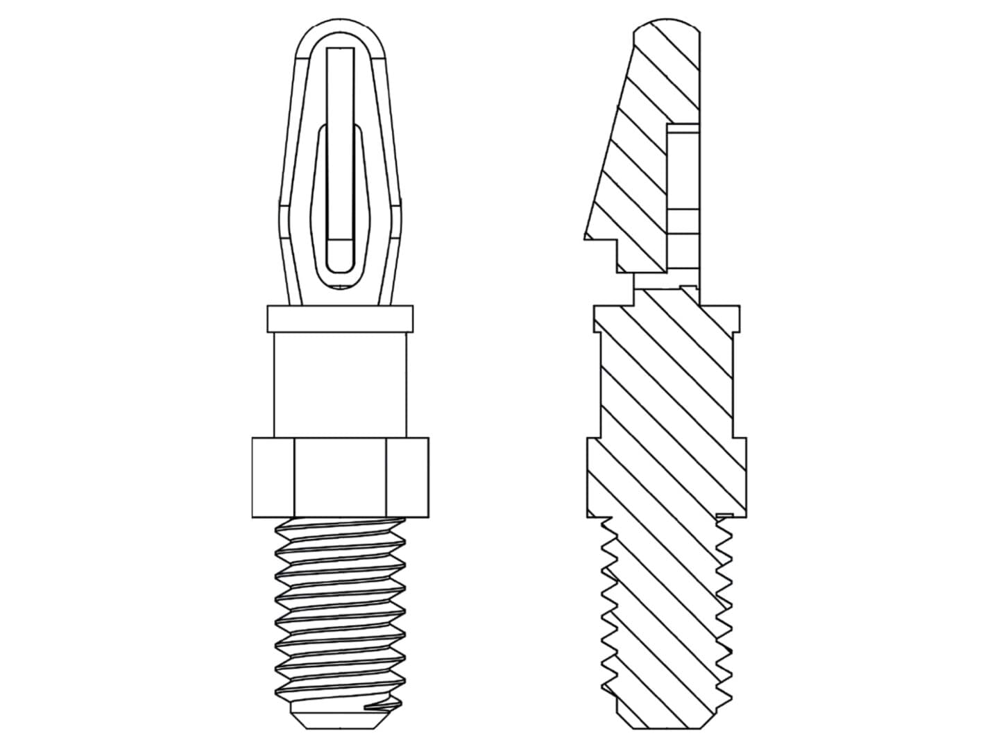 Distanţier PCB DREMEC 15,9mm, poliamidă 66, UL94V-2