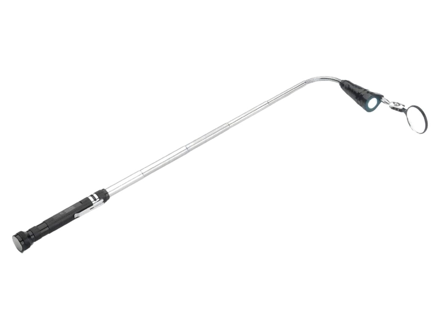 Gripper telescopic cu lampă și oglindă