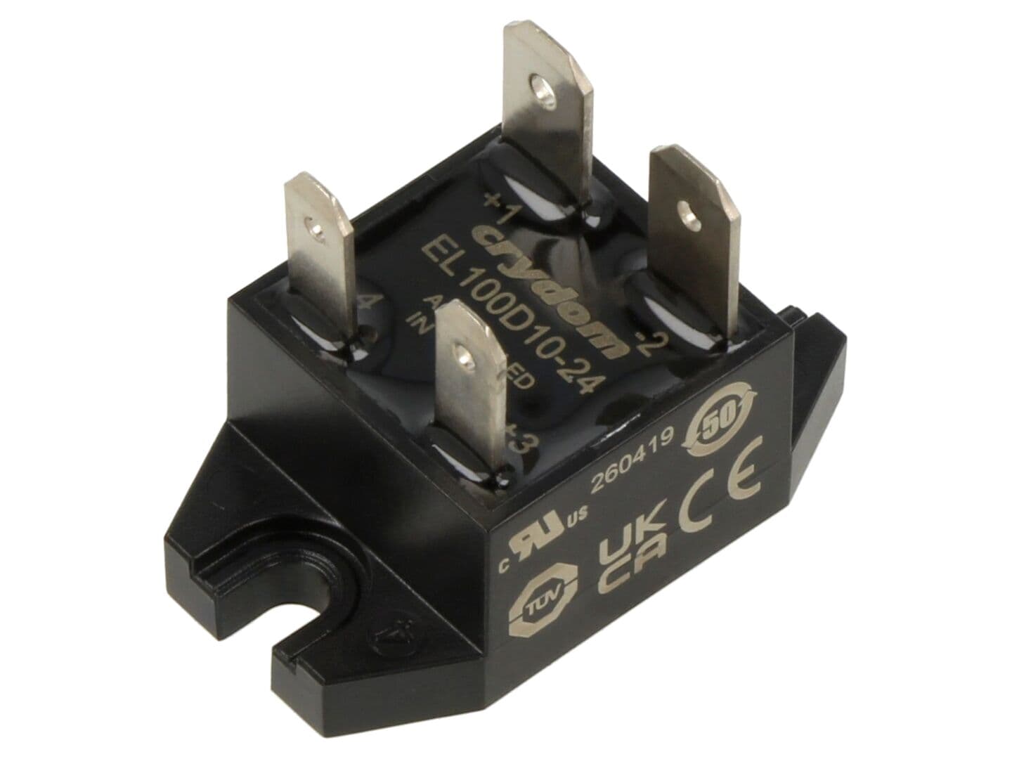 Releu Semiconductor 10A 3-100V DC, Montare pe Panou, IP00