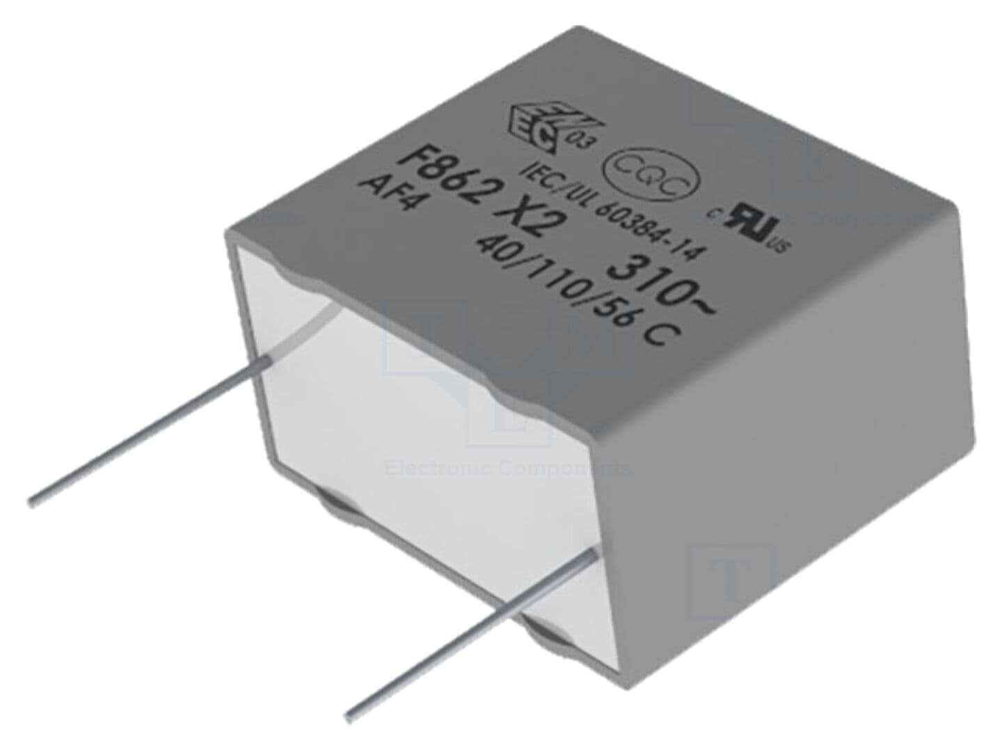 Condensator polipropilenă X2 1,5uF 630VDC KEMET