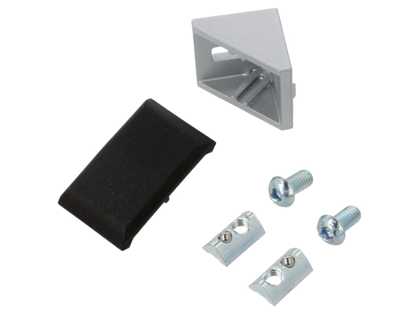 Colțar Aluminiu FATH 28x28x28mm Profil W Cod 093W301N06S01