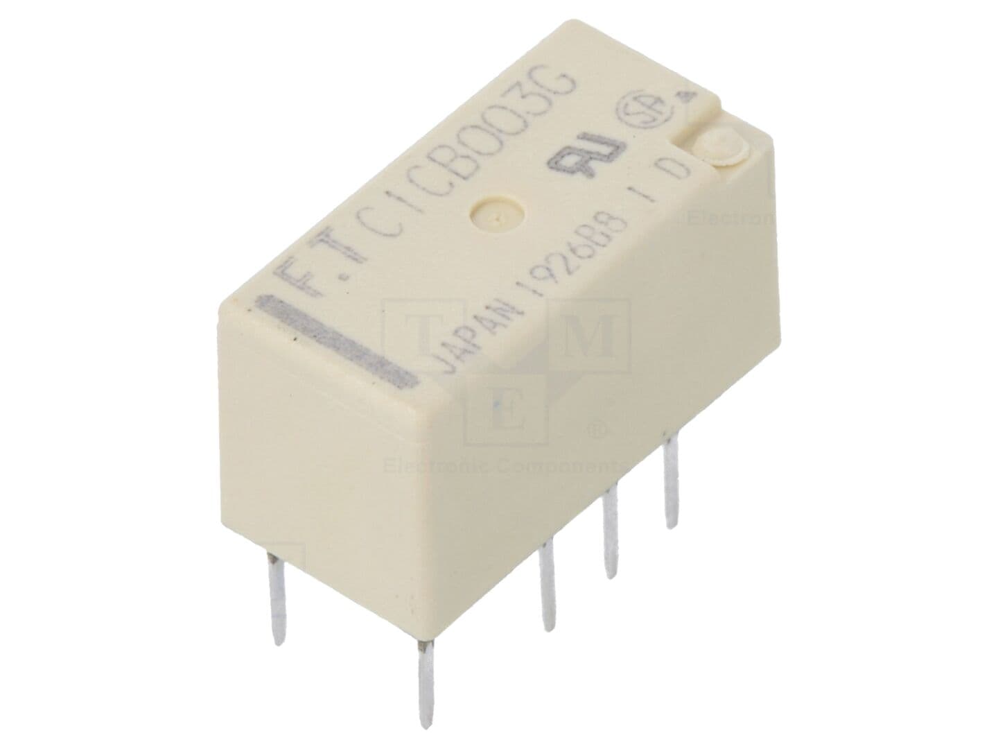 Releu electromagnetic DPDT 3VDC 2A - FCL Components, subminiatural