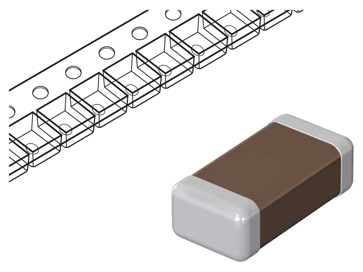 Condensator ceramic MLCC 1uF 50V X7R SMD 0805 MURATA