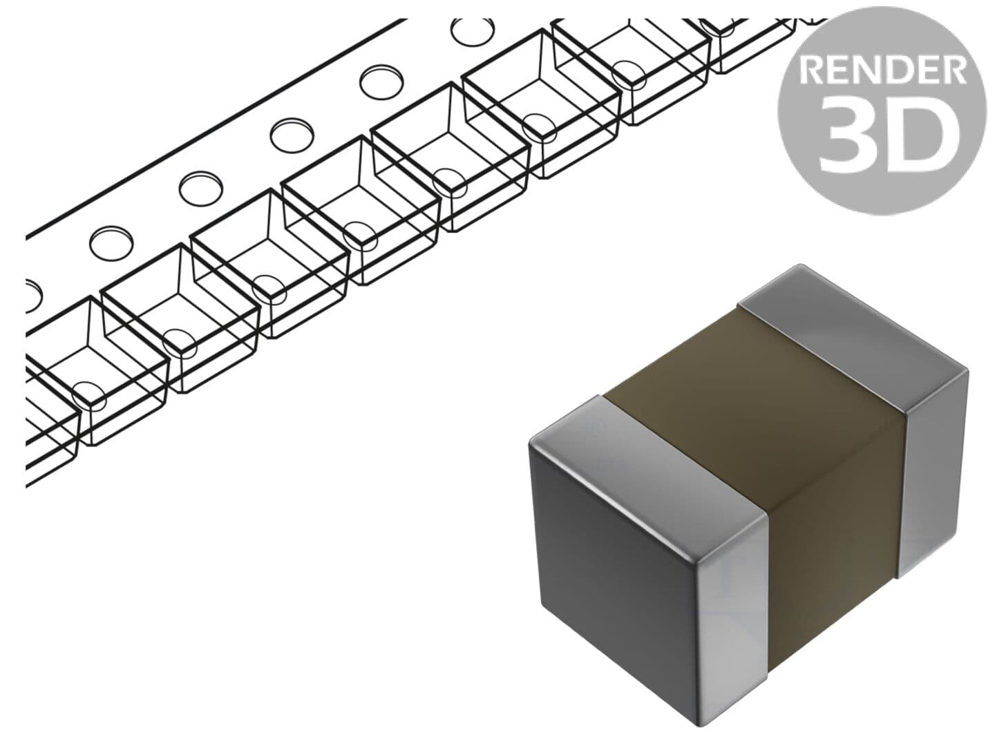 Condensator ceramic MLCC 10nF 100V