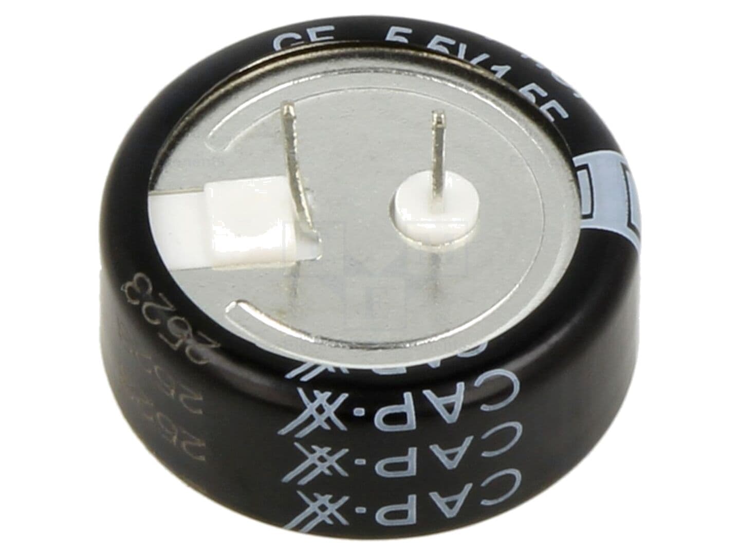 Supercondensator CAP-XX 1,5F 5,5V THT Ø20,5x7,8mm GF15R52008P155C