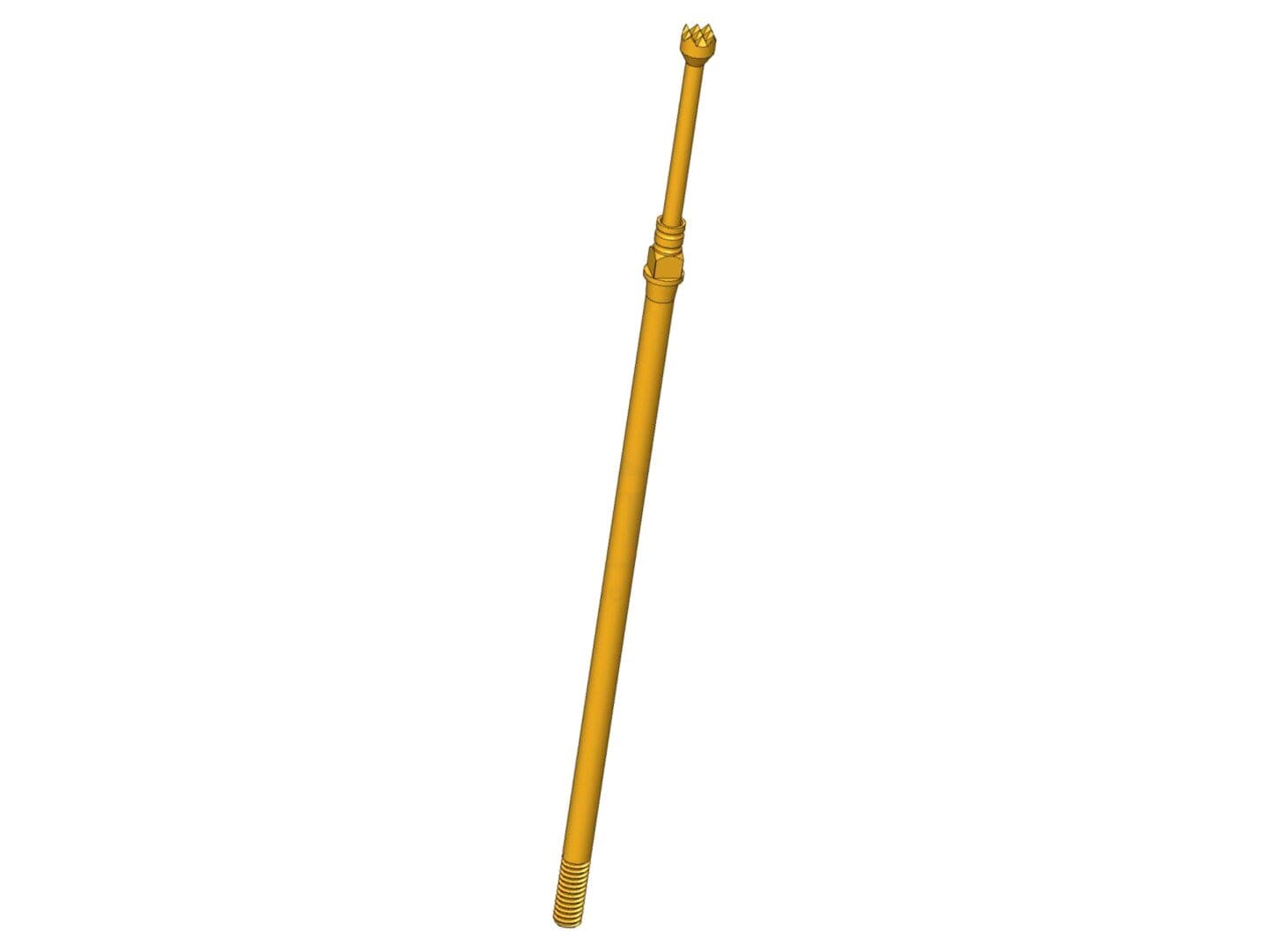 Ac de testare nemagnetic, 3A, vârf 1,2 mm