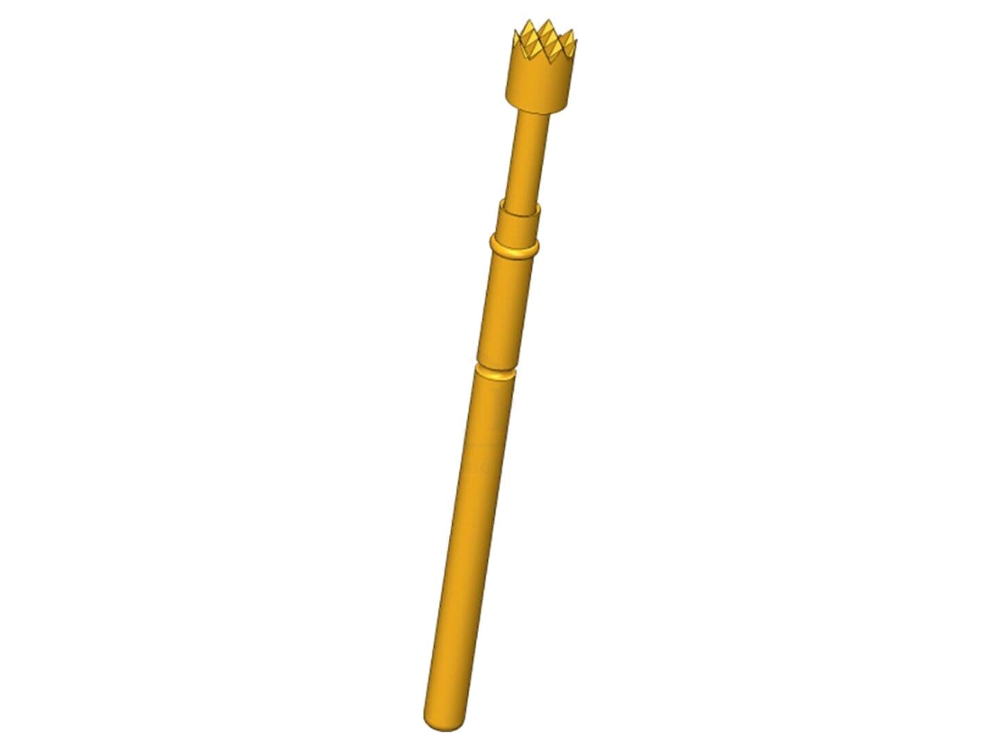 Ac de testare plug-in, 8A, vârf 2,5 mm, aurit