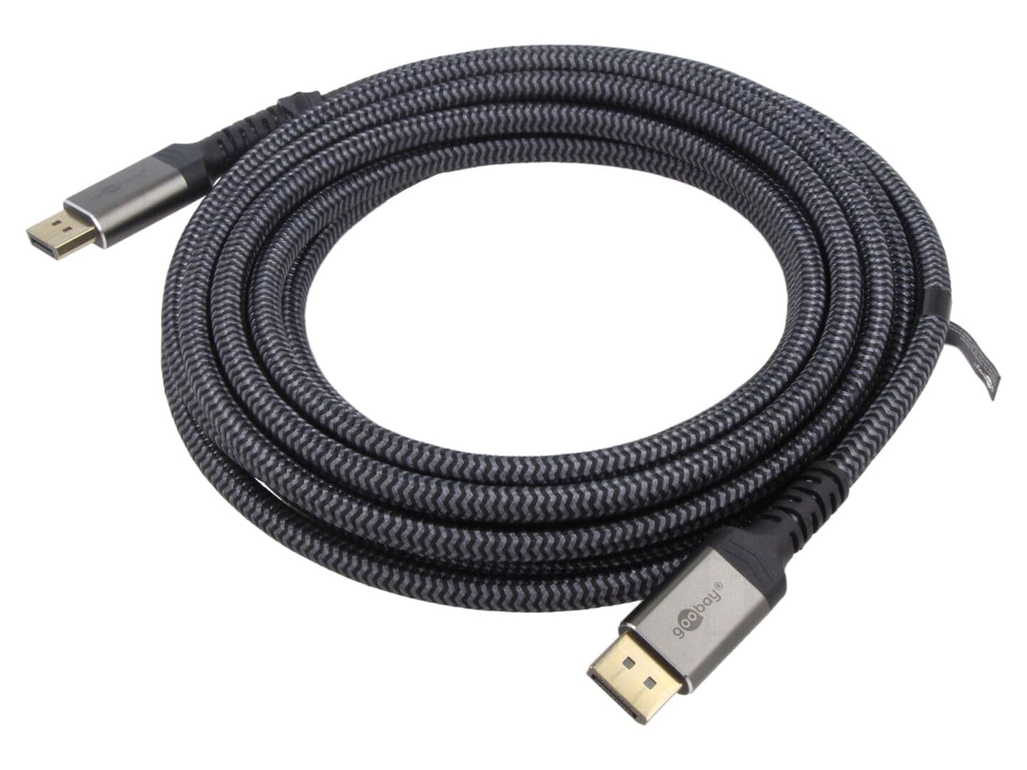 Cablu DisplayPort 1.4, 2m, PVC, textil, HDCP, HDR, 8K