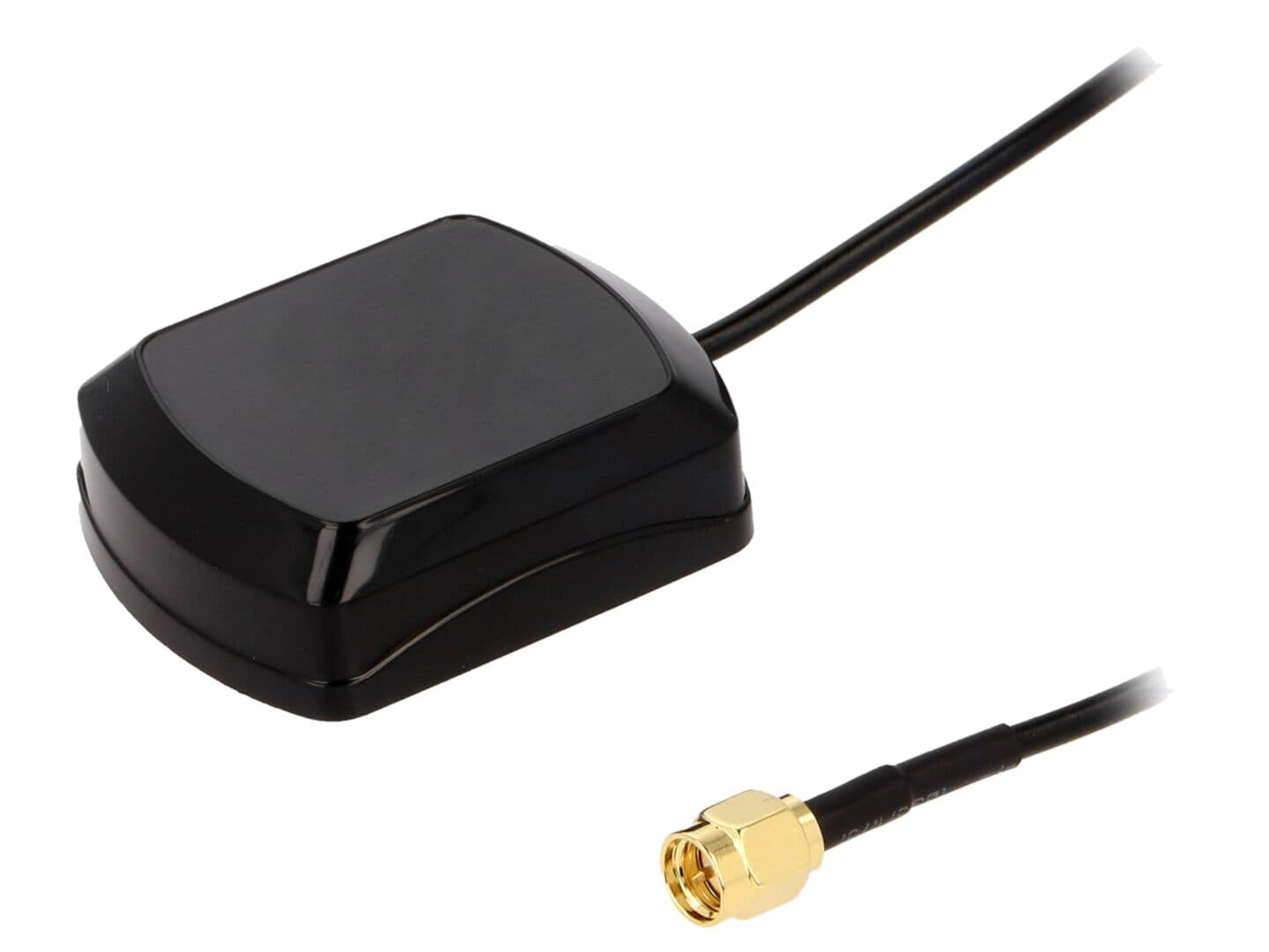 Antenă GPS 3dBi RHCP cu montare magnet, 50Ω, 1,575GHz