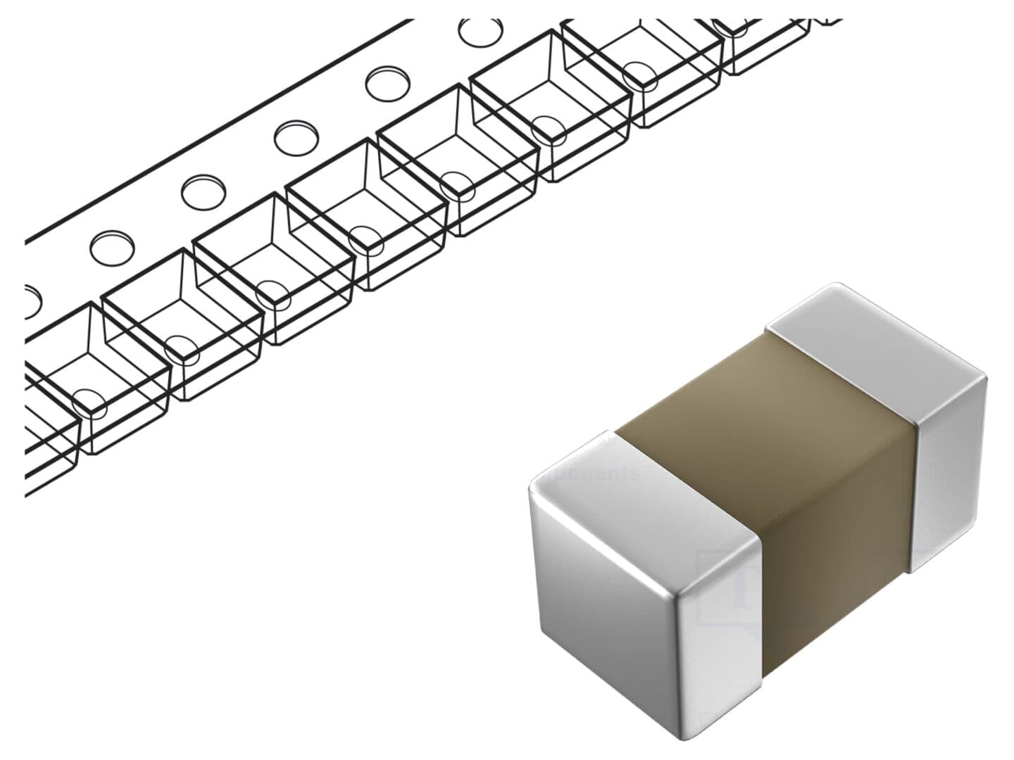 Condensator ceramic MLCC 2,2uF 2,5V SMD 0201 - MURATA