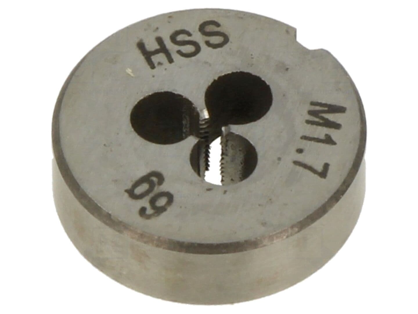Filieră M1,7 din oţel rapid HSS - 5mm, filet metric dreapta