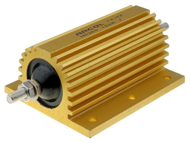 Rezistor bobinat 2,7Ω 200W ARCOL/OHMITE - înşurubare, 1,9kV