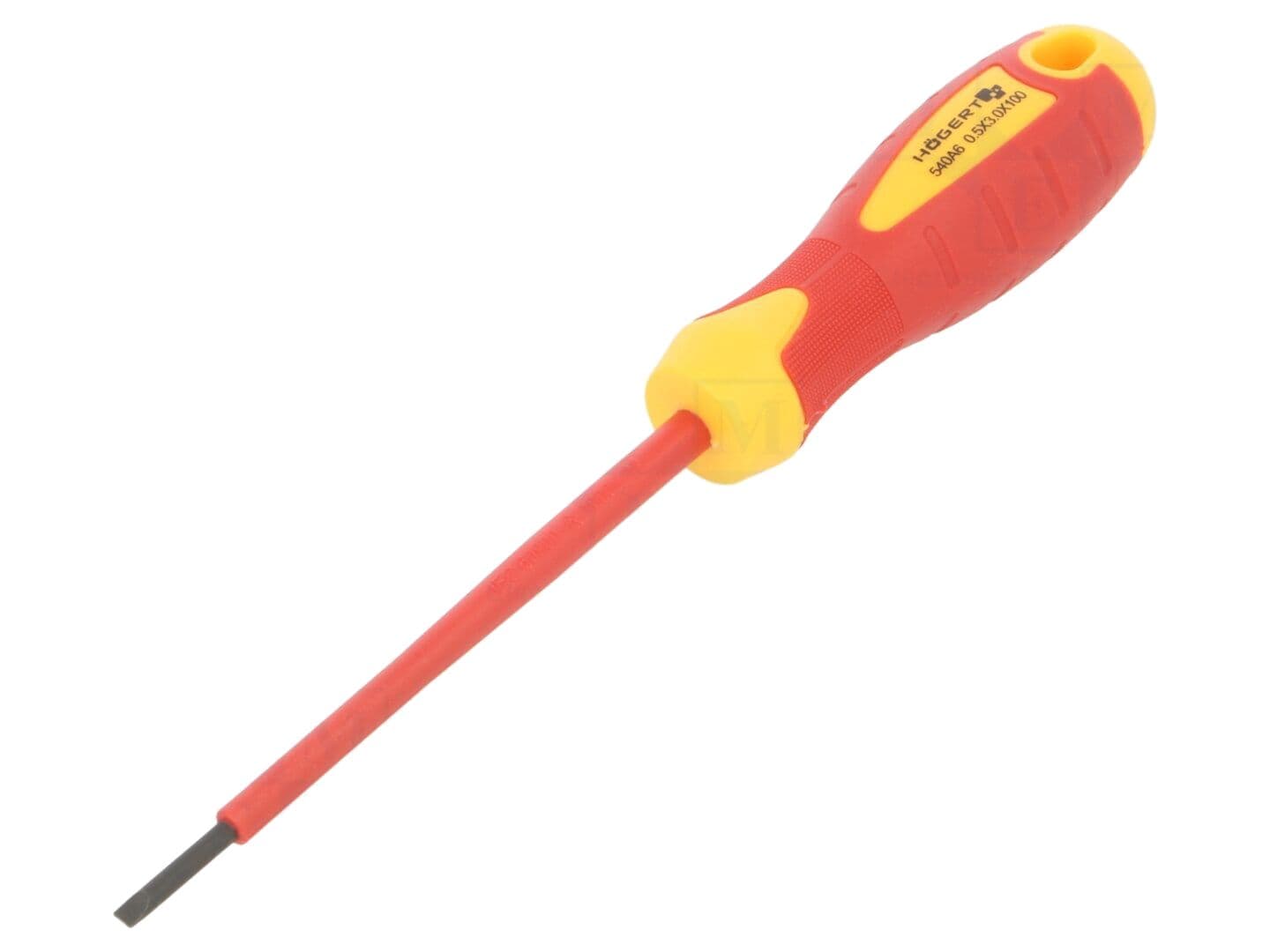 Șurubelniță izolată plată SL 3, 100mm, 1kVAC - HÖGERT TECHNIK