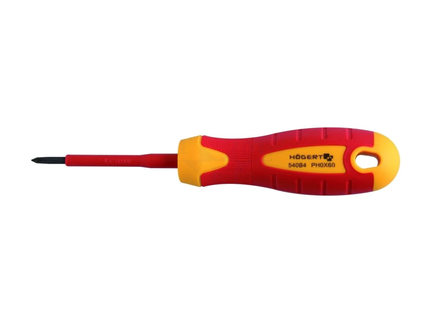 Șurubelniță izolată Phillips PH0 60mm 1kVAC HÖGERT TECHNIK