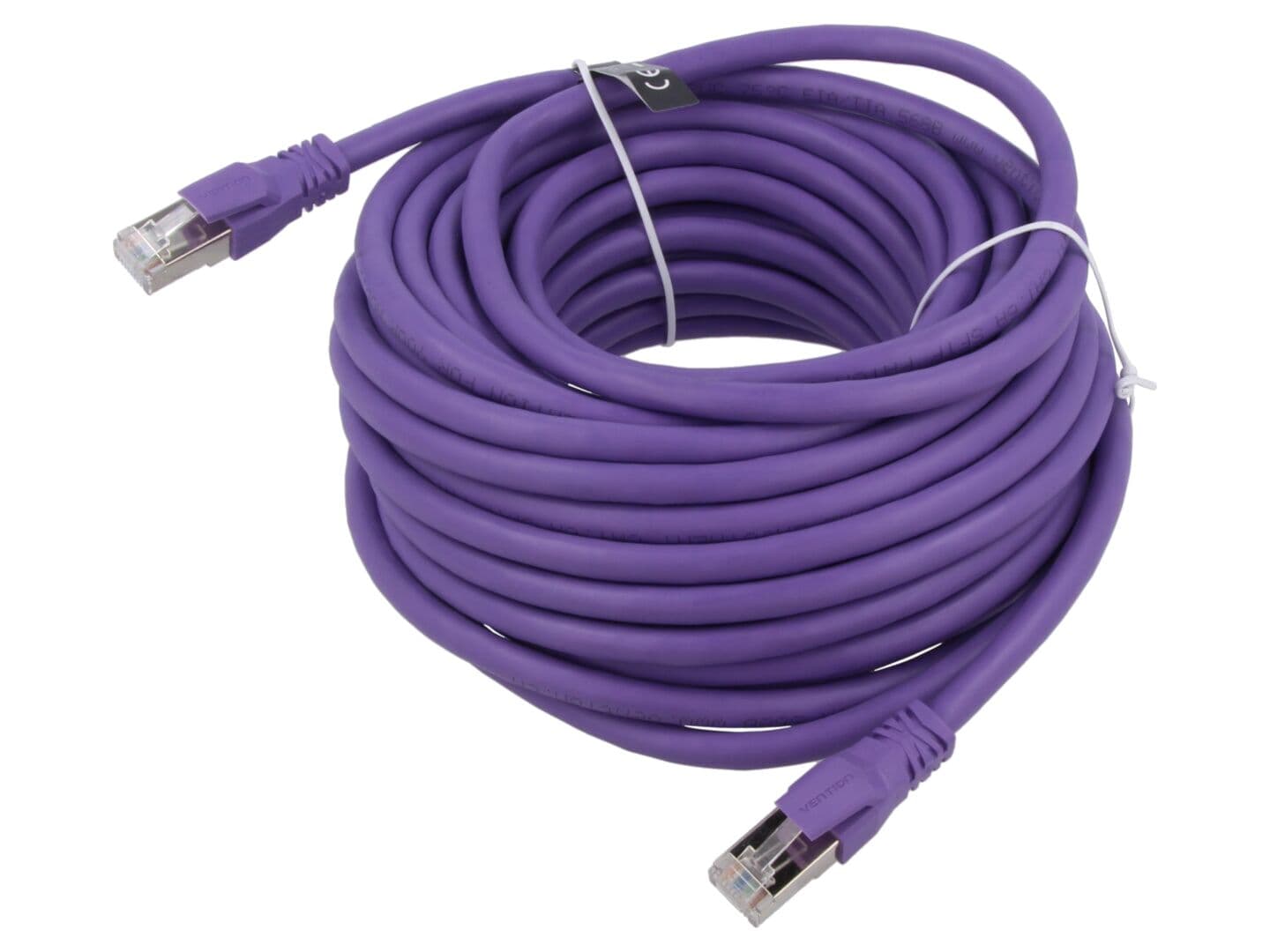 Patch Cord S/FTP Cat 6a RJ45 12m VENTION - Conexiune Rapidă și Fiabilă