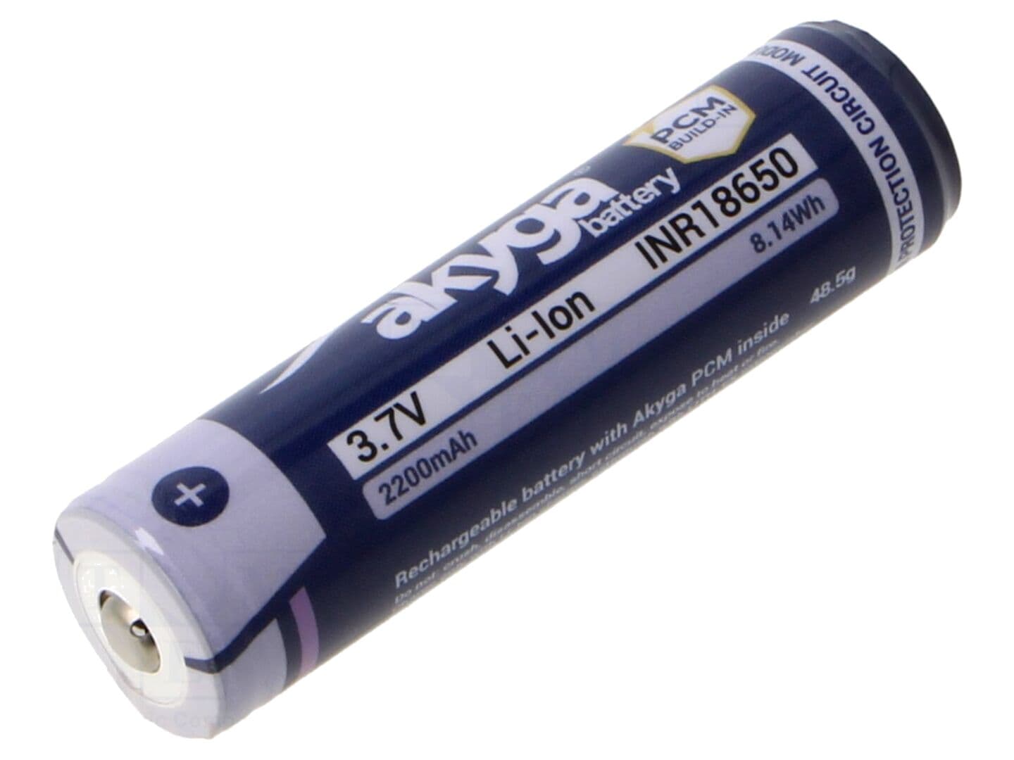Acumulator Li-Ion AKYGA 18650 2200mAh 3,7V MR18650 AKY2460