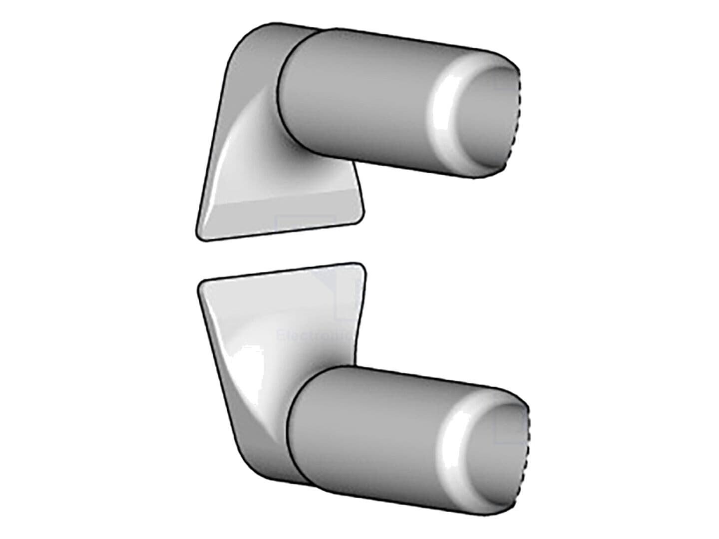 Vârf 5mm cu lamă plată pentru lipit - 2buc. JBC TOOLS