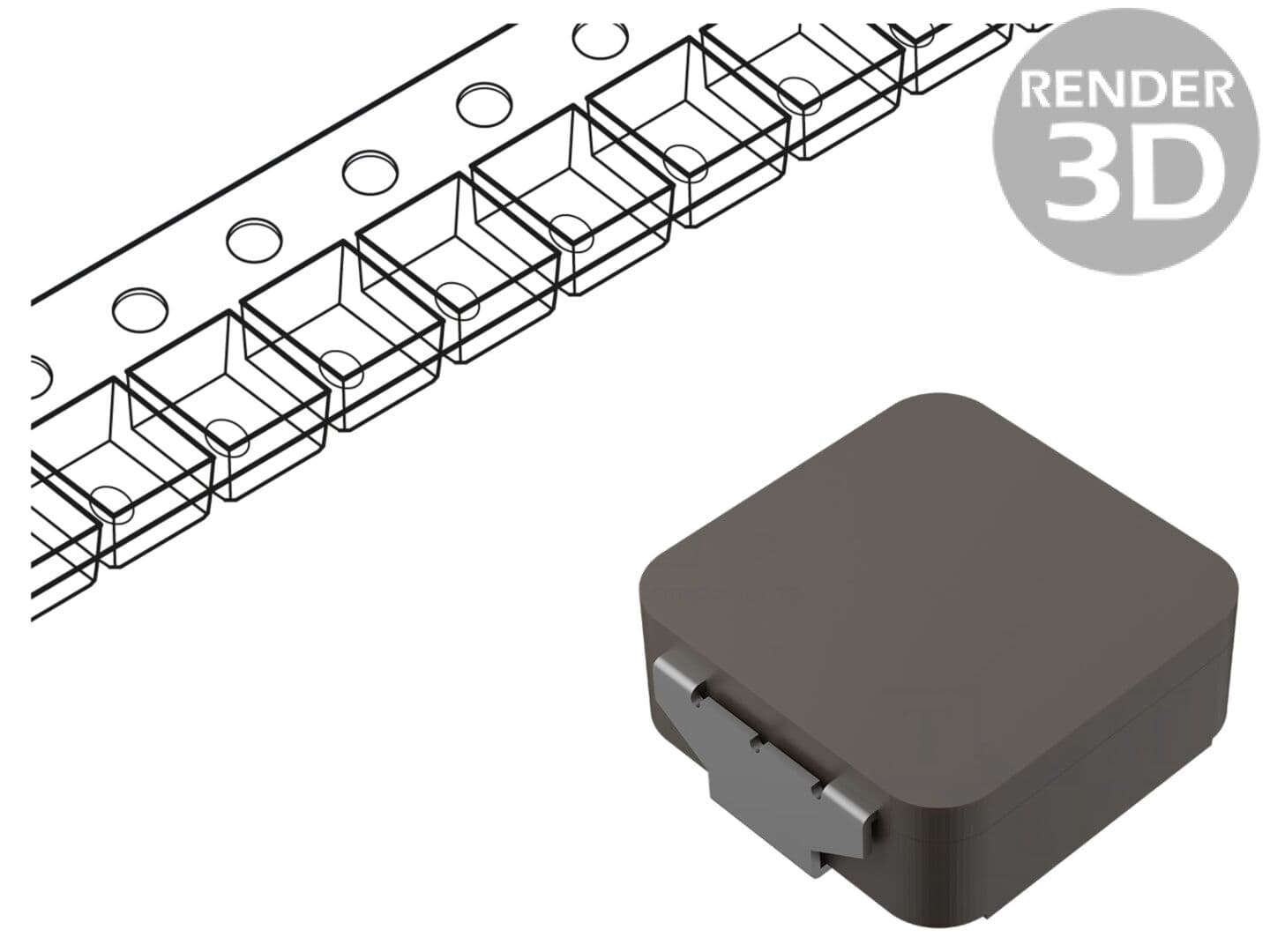 Inductor SMD 150nH ±5% JANTEK 7,1x6,6x2,8mm - Performanță și Calitate