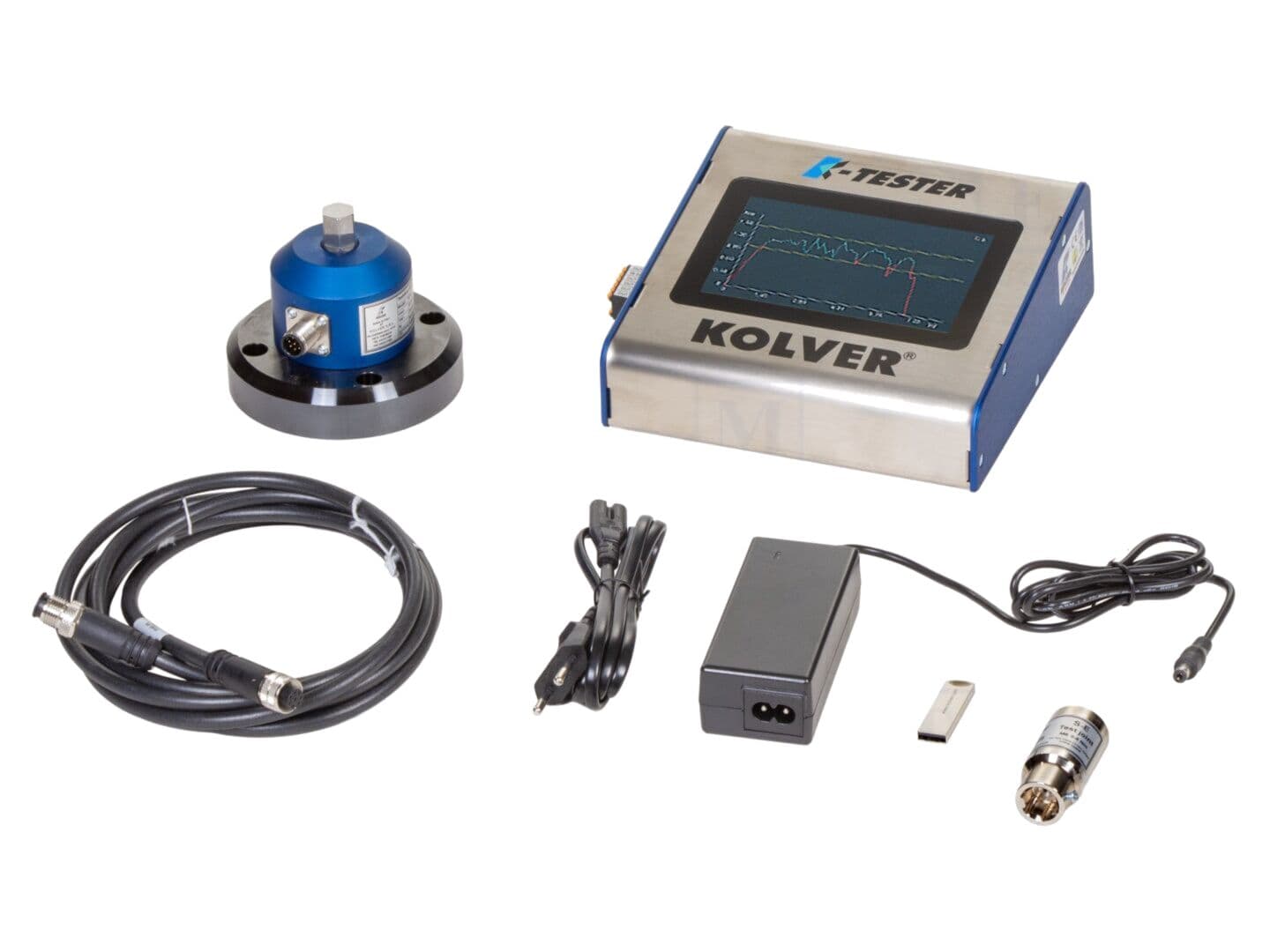 Tester electronic KOLVER 0,3-5Nm pentru momente de strângere – Cod 021406/F5