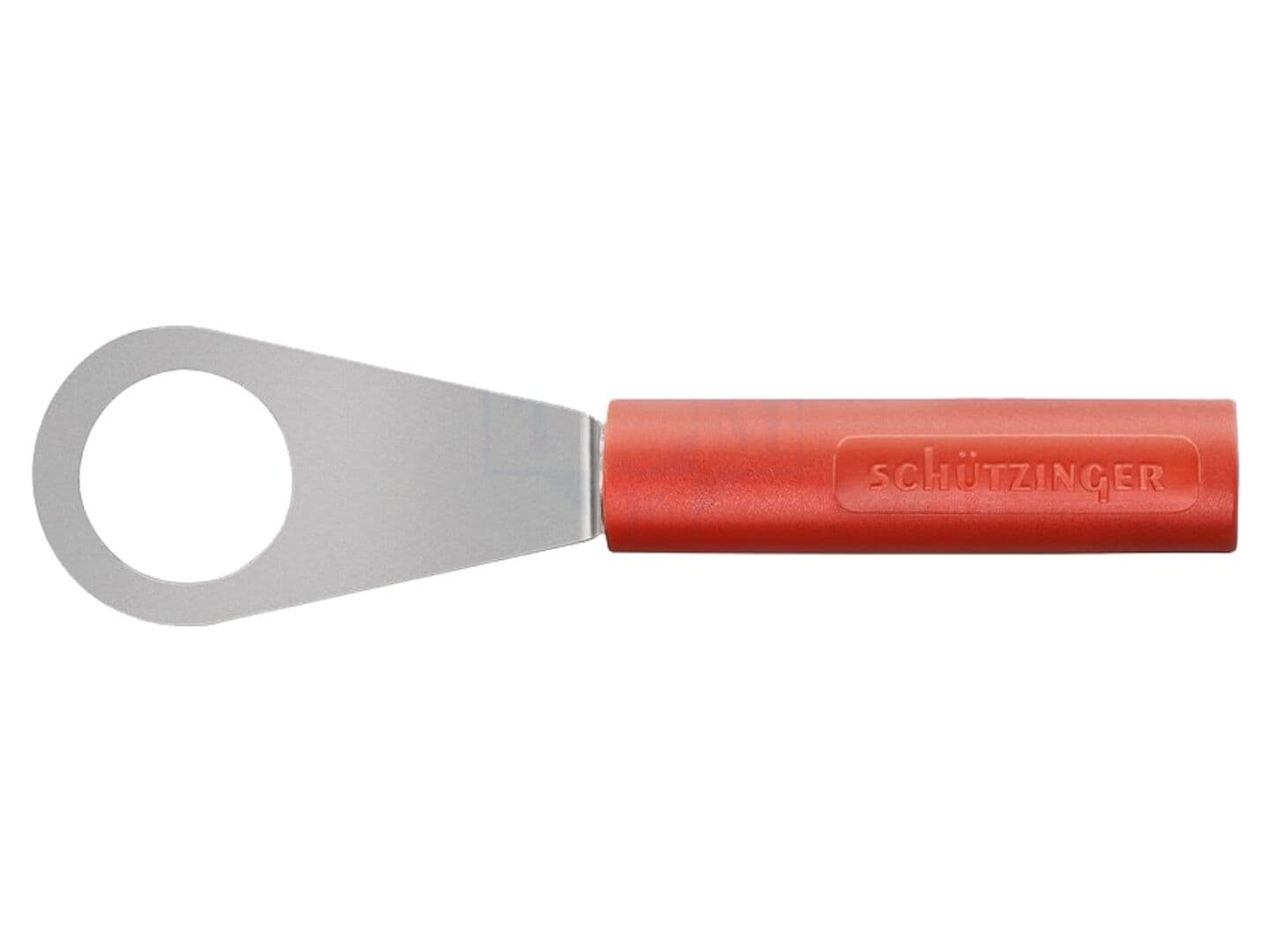 Conector de laborator inelar 60VDC, 32A, roşu, 8,4mm - SCHÜTZINGER