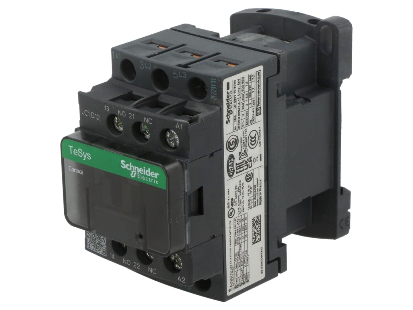 Contactor 3P 120VAC cu 3 contacte auxiliare
