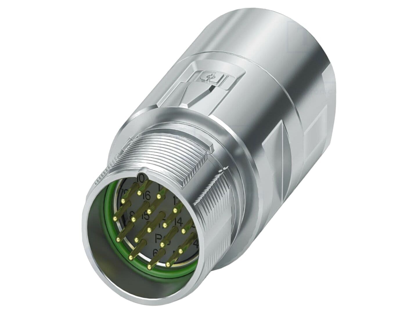 Conector M23 PRO, 17 pini, 8A, crimpat, drept - PHOENIX CONTACT