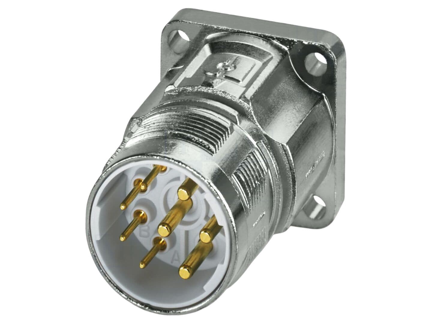 Conector M23 Soclu 8 PIN Crimpat Drept IP68 M23 PRO