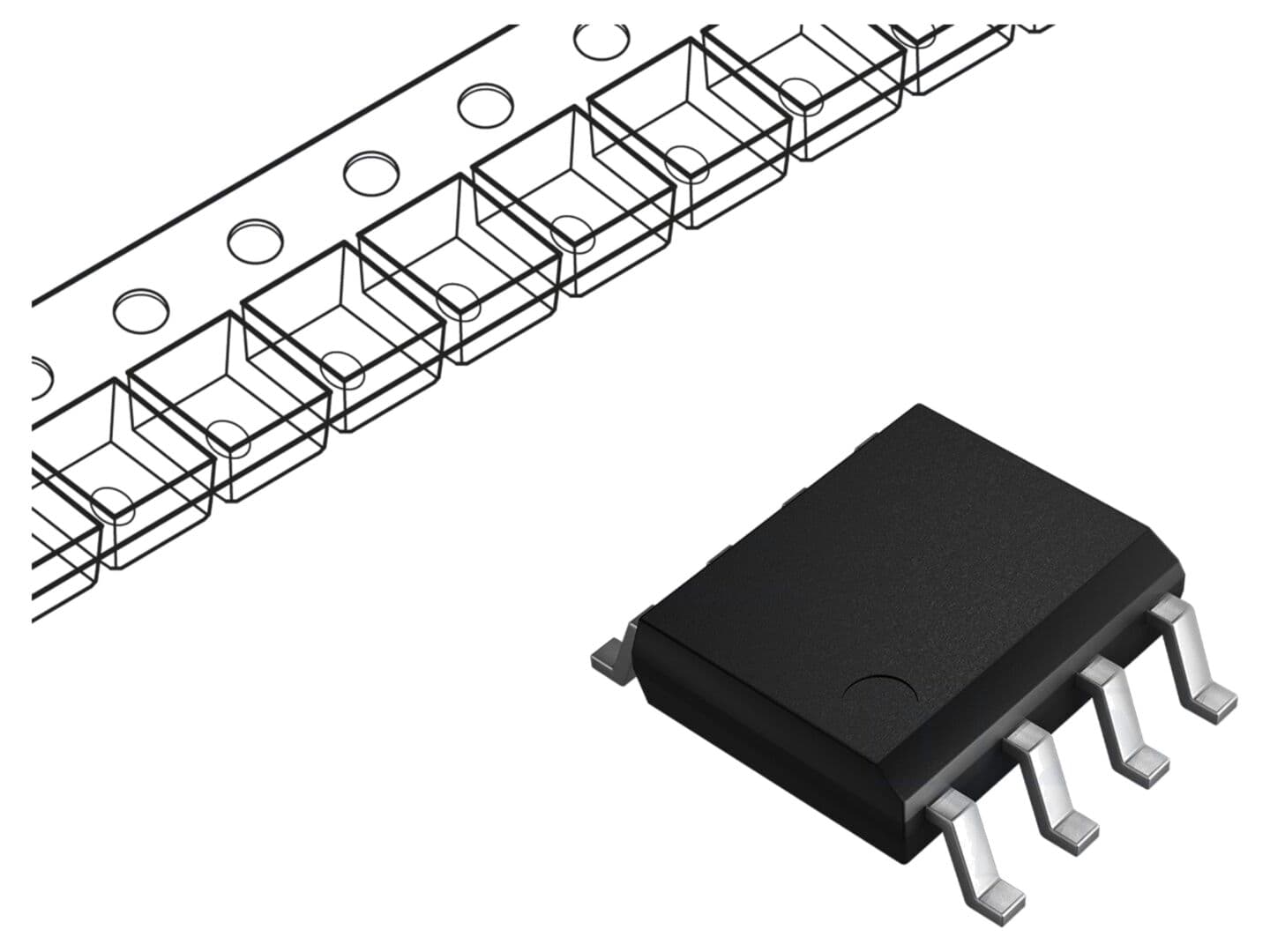 Convertor A/D 2 canale 18bit 240sps 2,7-5,5V SOIC8 MICROCHIP
