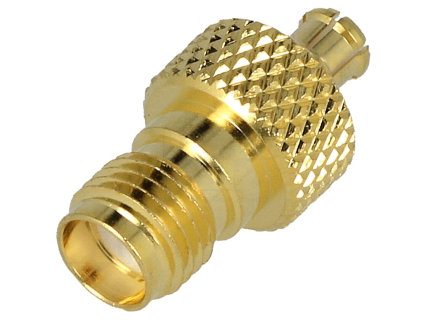 Adaptor RF MCX tată la SMA mamă
