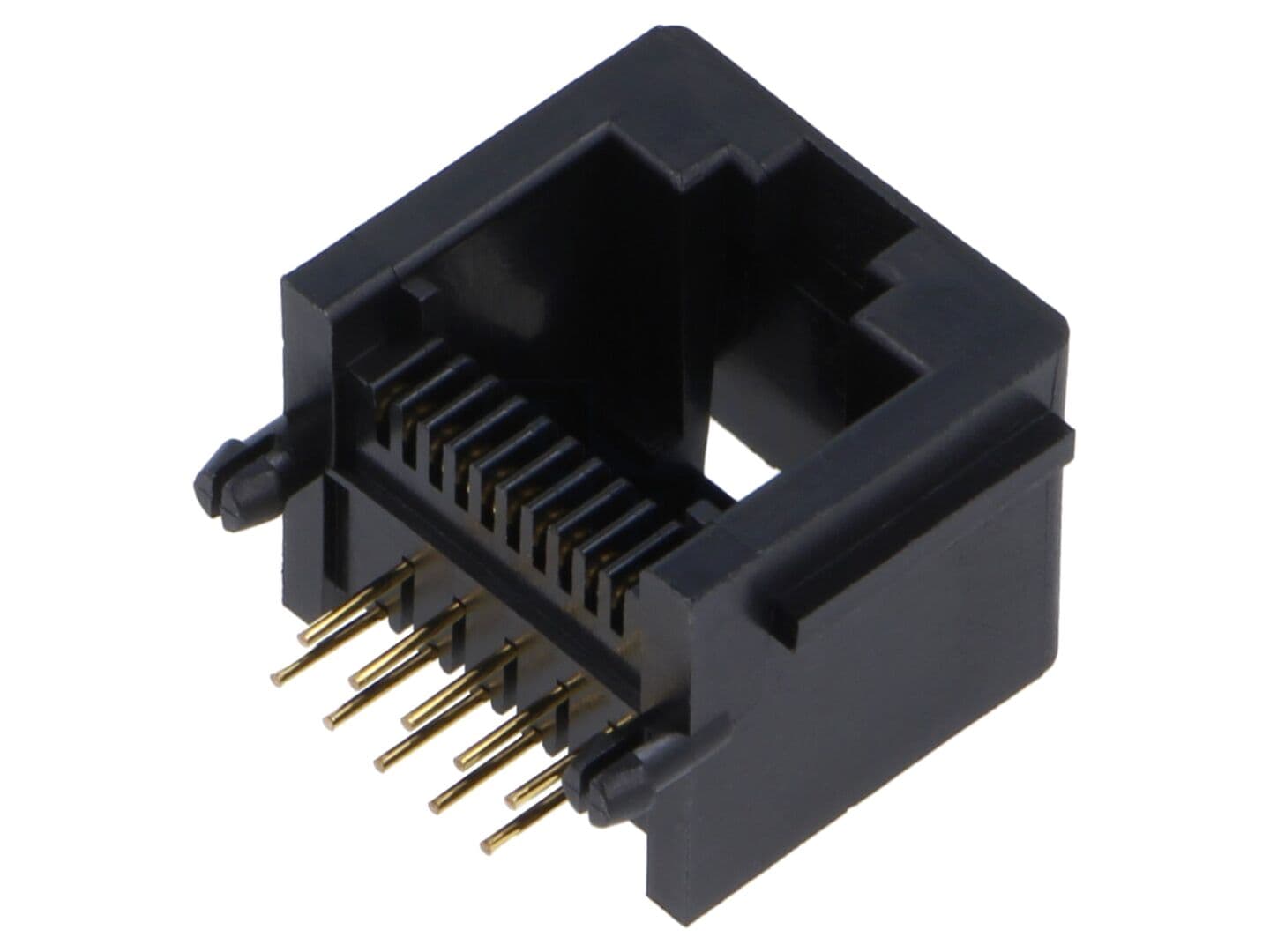 Conector RJ50 Soclu 10 PIN 10p10c THT în Unghi - Componente Electronice Profesionale