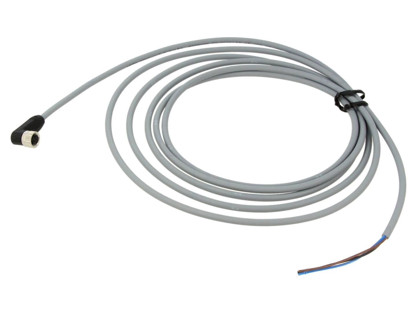 Cablu M8 mamă pentru senzori - 3 pini, lungime 2,5m, IP65/IP68