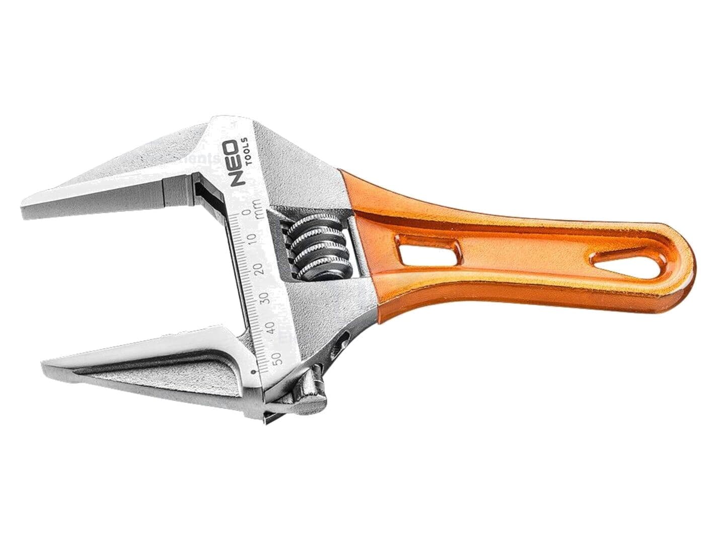 Cheie Franceză Reglabilă NEO TOOLS, Deschidere 53mm, Lungime 185mm
