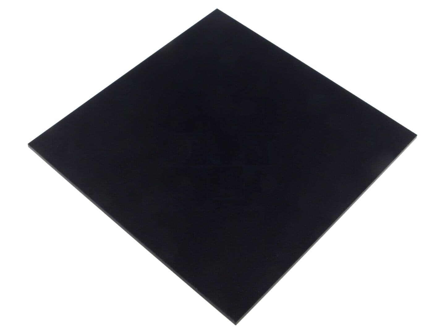Panou decorativ negru mat din plexiglass PMMA 170x170x10mm - ORNO