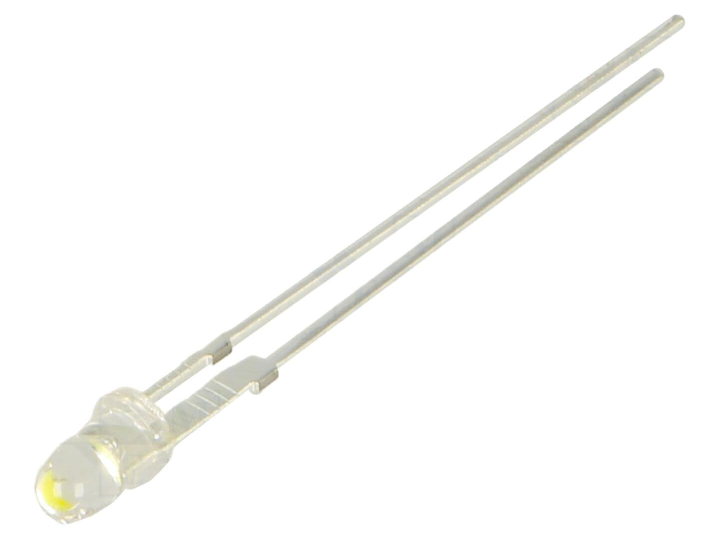 LED alb rece 3mm 85000mcd 15° convex OPTOSUPPLY OSW57L3A11P -30÷85°C